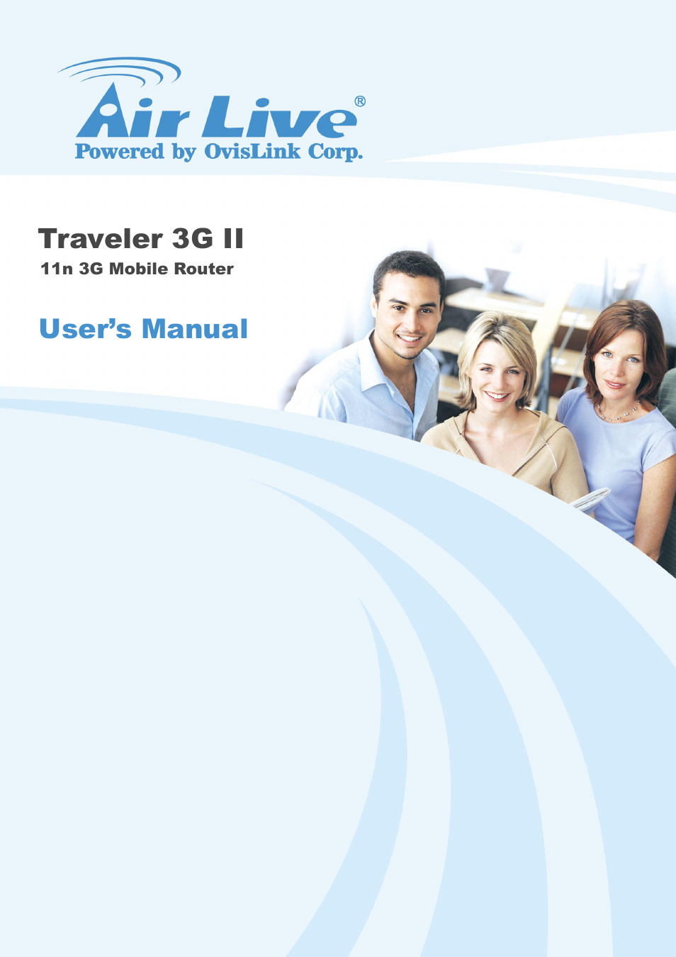 AirLive Traveler3G II User Manual | 97 pages