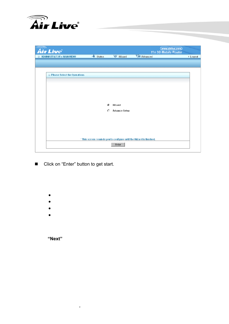 AirLive Traveler3G II User Manual | Page 20 / 97