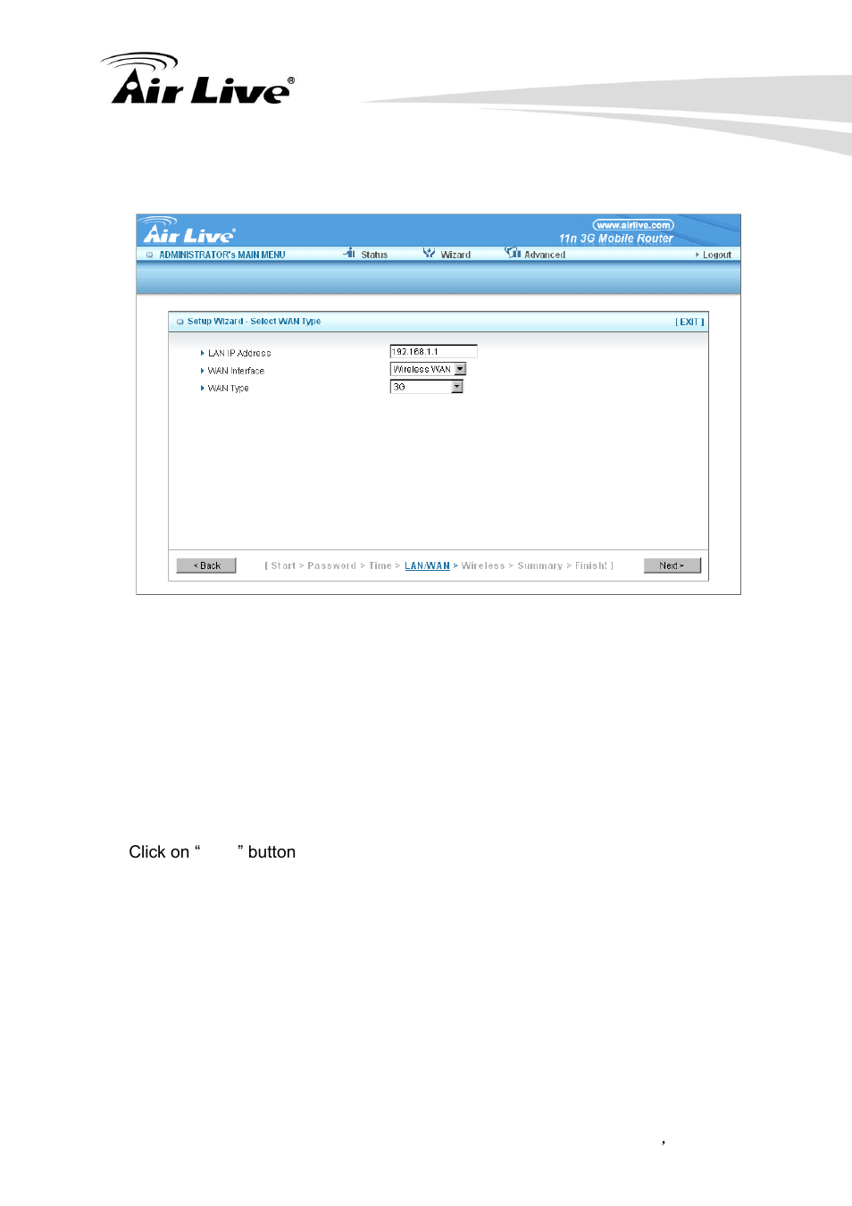 AirLive Traveler3G II User Manual | Page 23 / 97