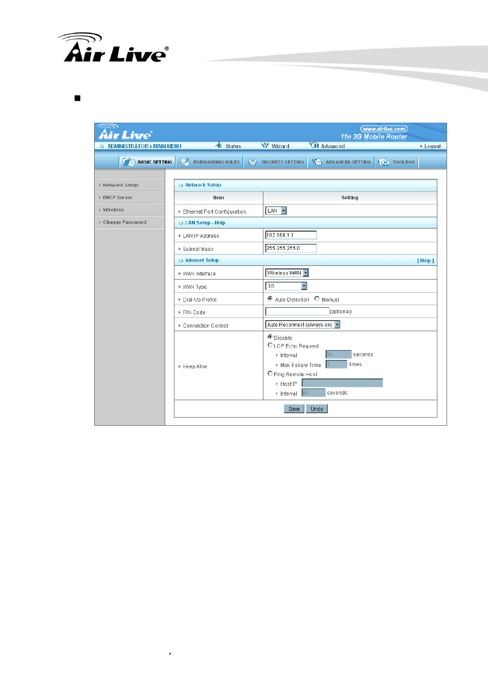 AirLive Traveler3G II User Manual | Page 30 / 97