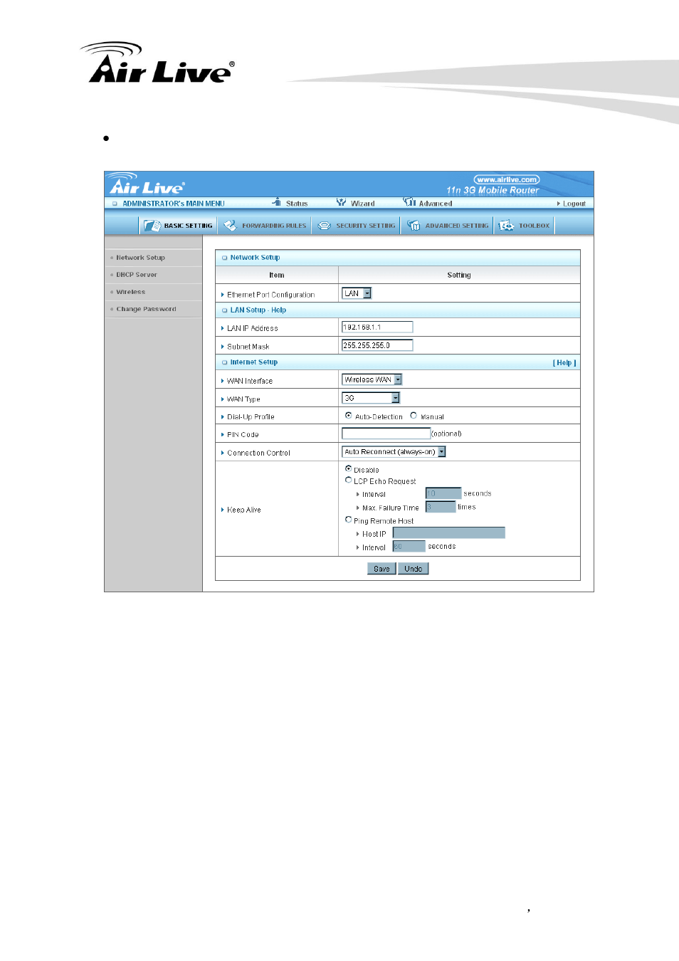 AirLive Traveler3G II User Manual | Page 39 / 97