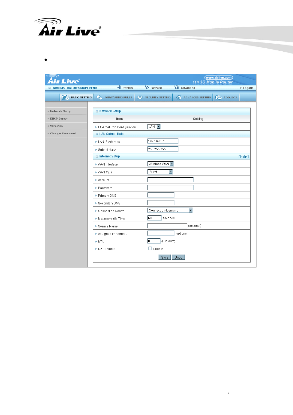 AirLive Traveler3G II User Manual | Page 41 / 97