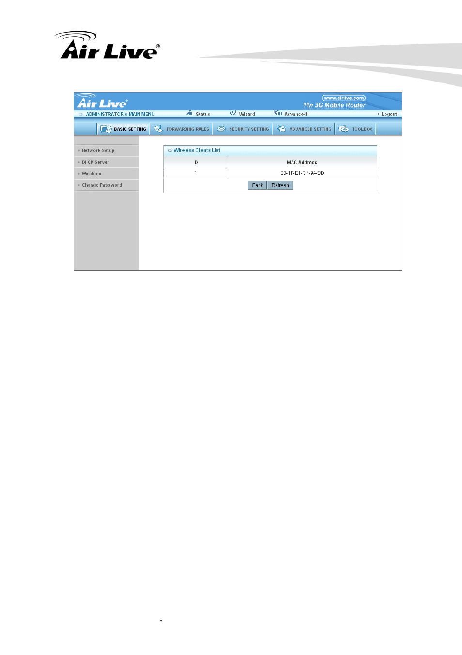 AirLive Traveler3G II User Manual | Page 52 / 97