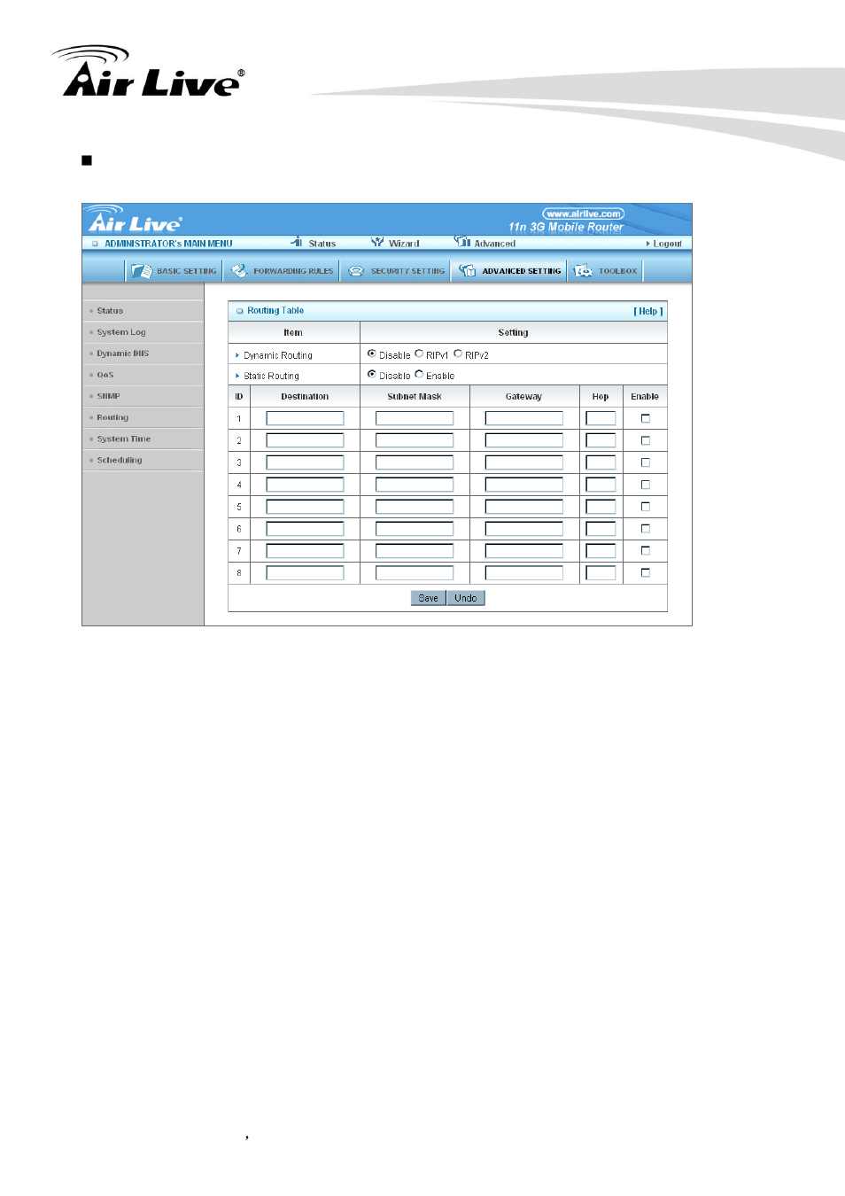 AirLive Traveler3G II User Manual | Page 82 / 97