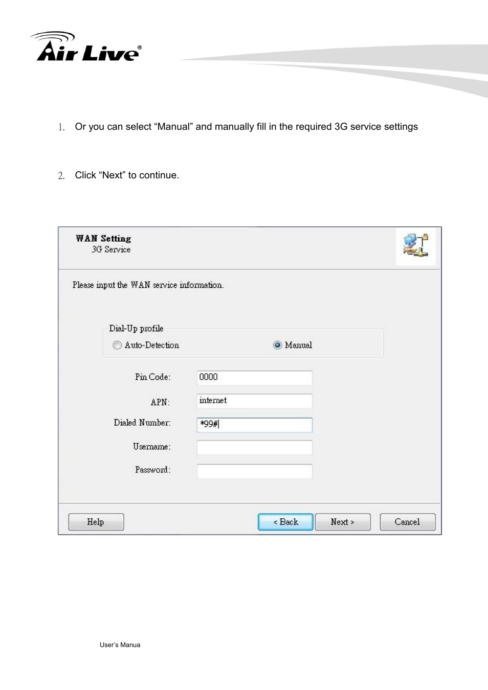 AirLive Traveler3GM User Manual | Page 22 / 121