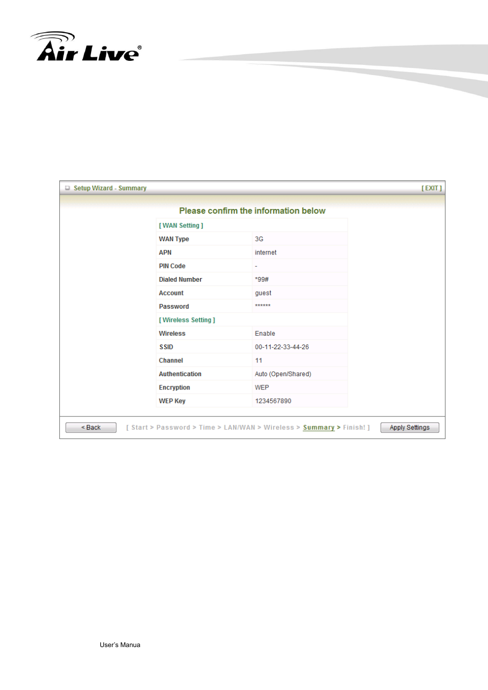 AirLive Traveler3GM User Manual | Page 42 / 121