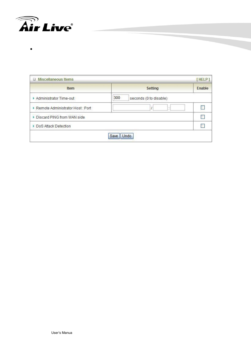 Miscellaneous | AirLive Traveler3GM User Manual | Page 72 / 121