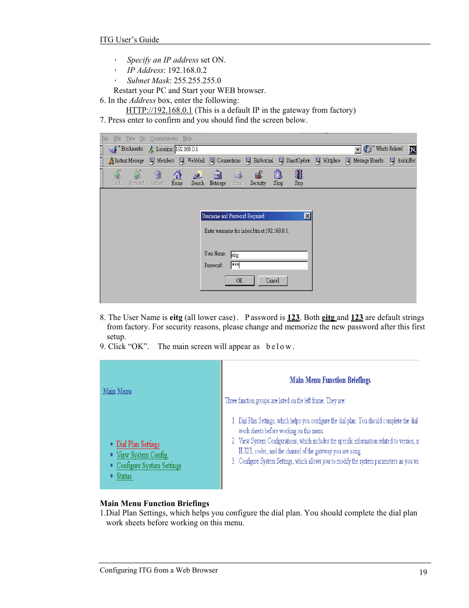 AirLive VoIP-400 Series User Manual | Page 19 / 56