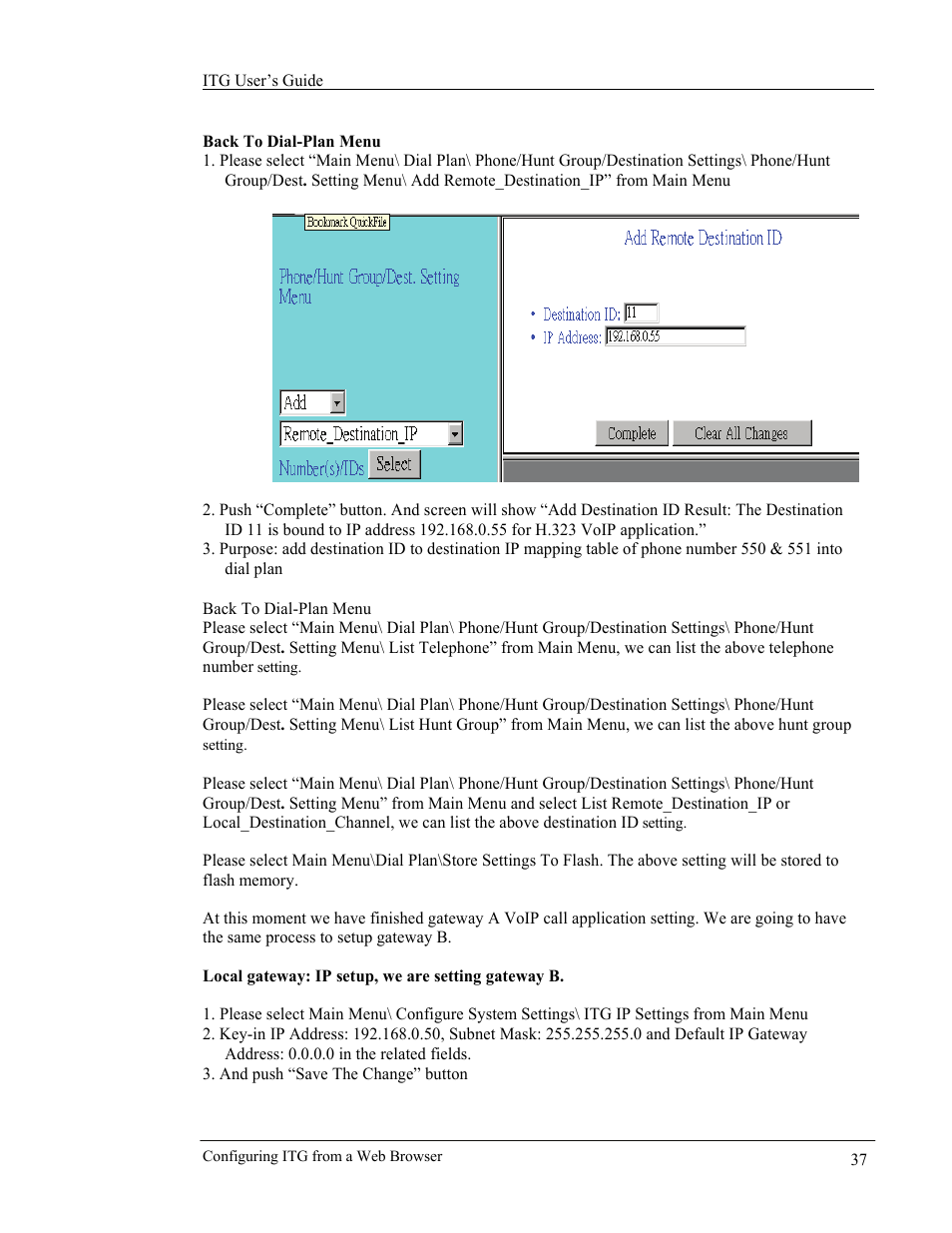 AirLive VoIP-400 Series User Manual | Page 37 / 56
