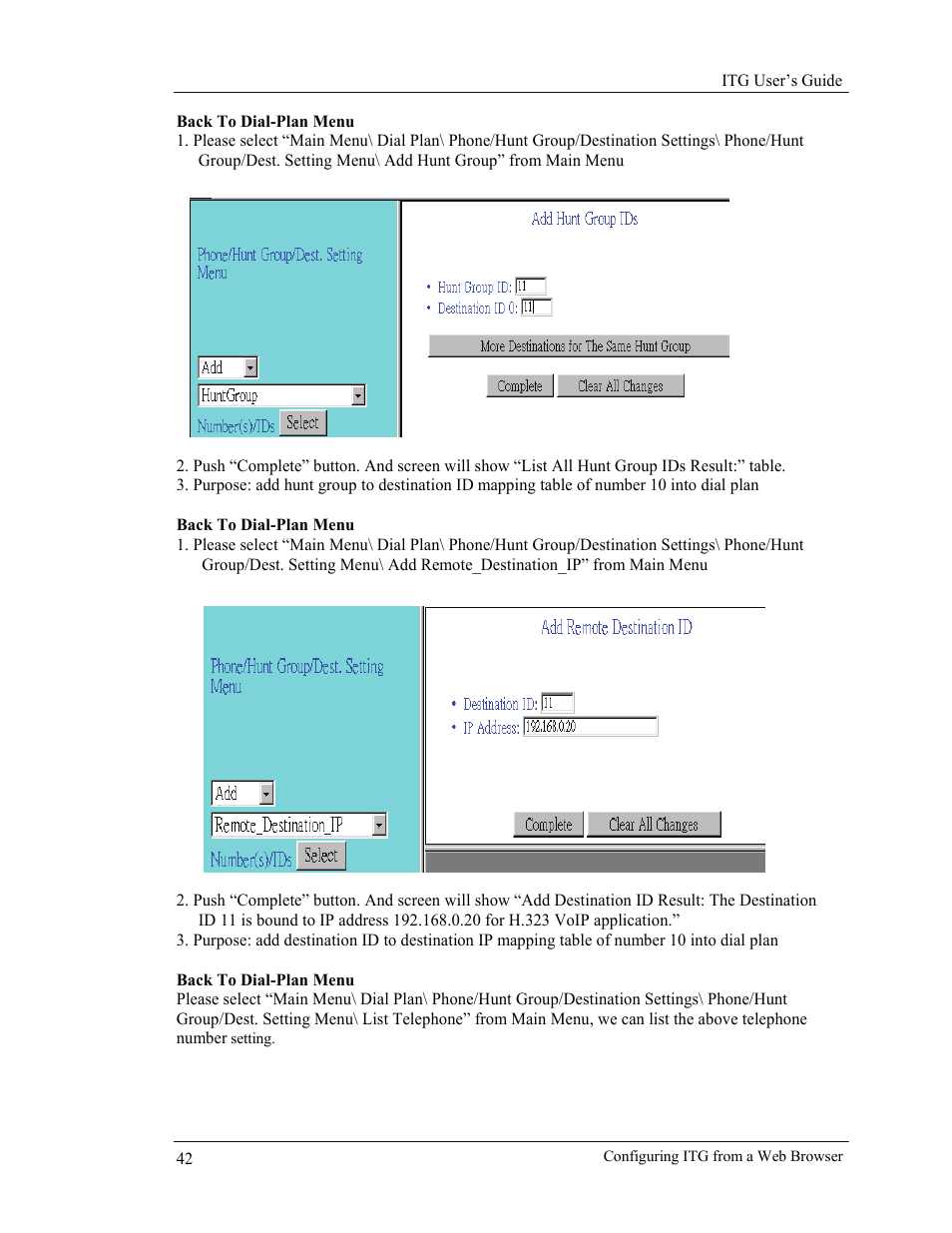 AirLive VoIP-400 Series User Manual | Page 42 / 56