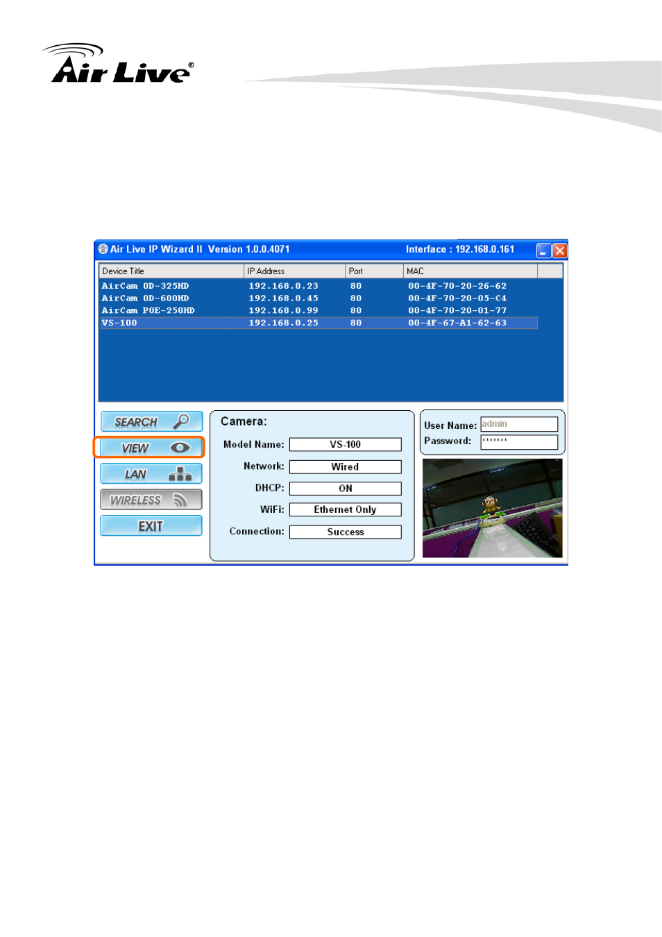 AirLive VS-100 User Manual | Page 16 / 88
