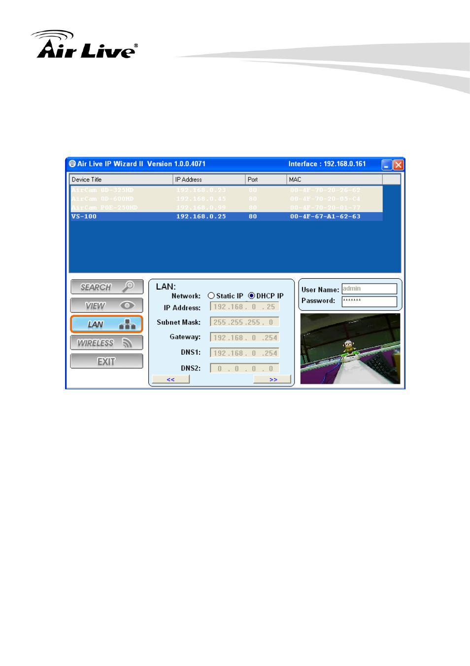 AirLive VS-100 User Manual | Page 17 / 88