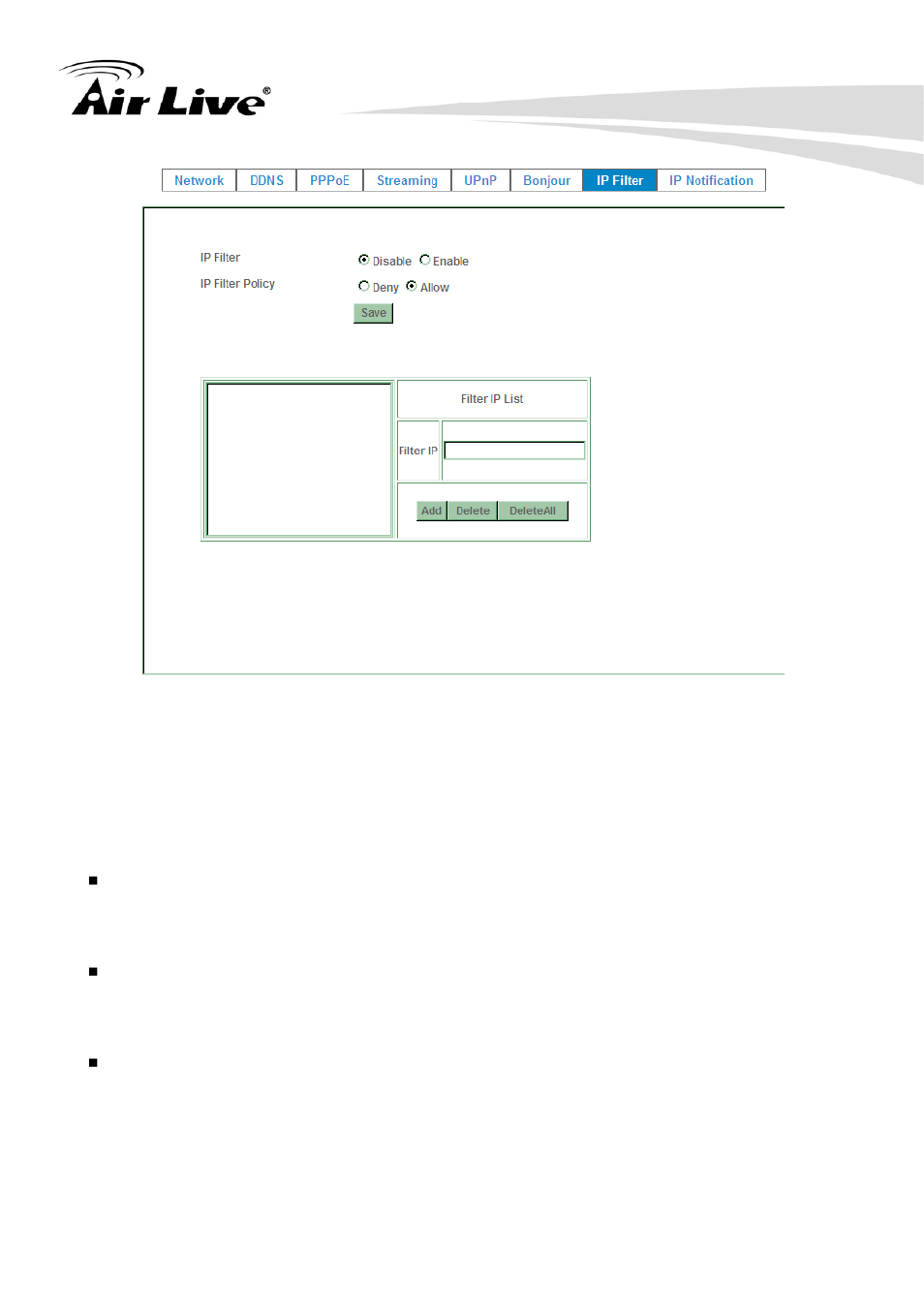 AirLive VS-100 User Manual | Page 40 / 88