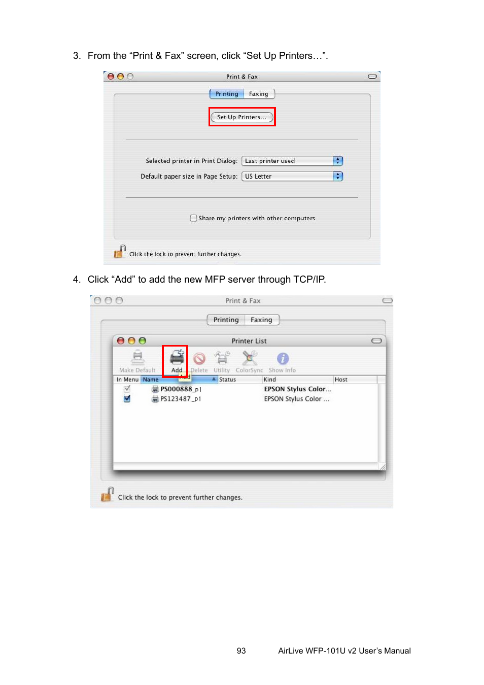 AirLive WFP-101U v2 User Manual | Page 101 / 106