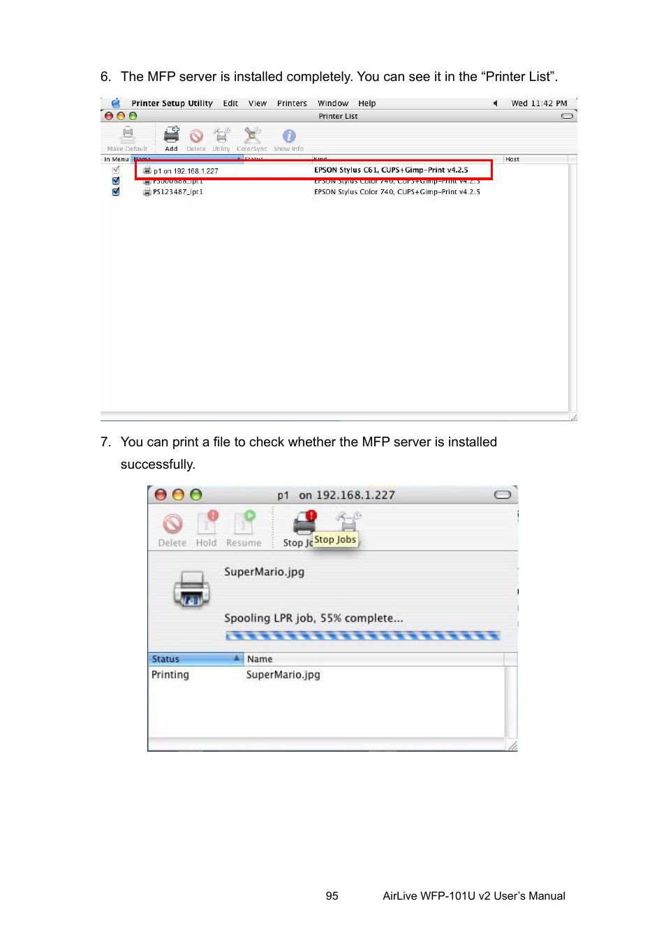 AirLive WFP-101U v2 User Manual | Page 103 / 106