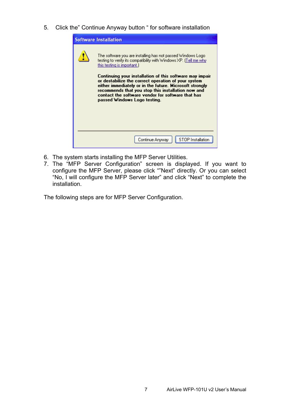 AirLive WFP-101U v2 User Manual | Page 15 / 106