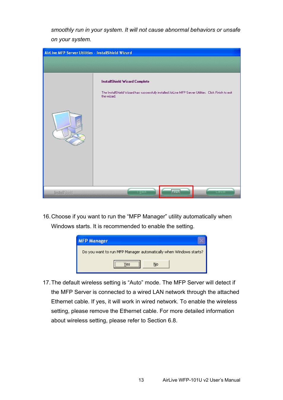 AirLive WFP-101U v2 User Manual | Page 21 / 106