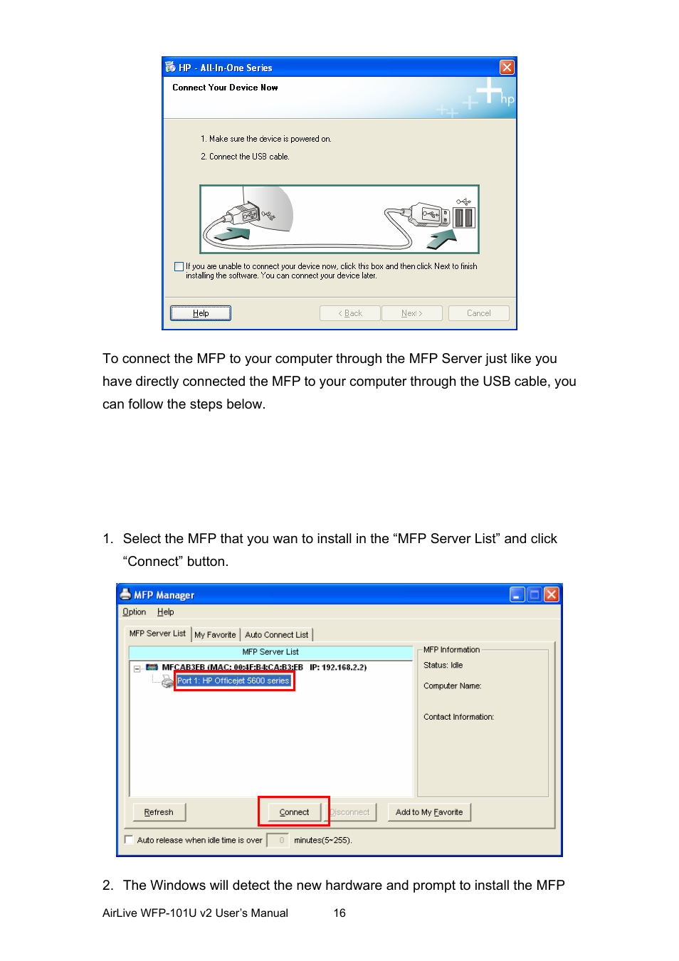 AirLive WFP-101U v2 User Manual | Page 24 / 106