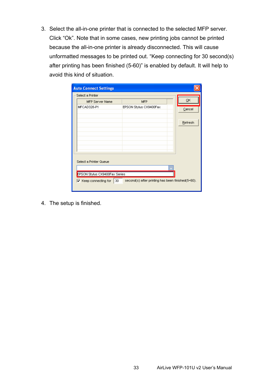 AirLive WFP-101U v2 User Manual | Page 41 / 106