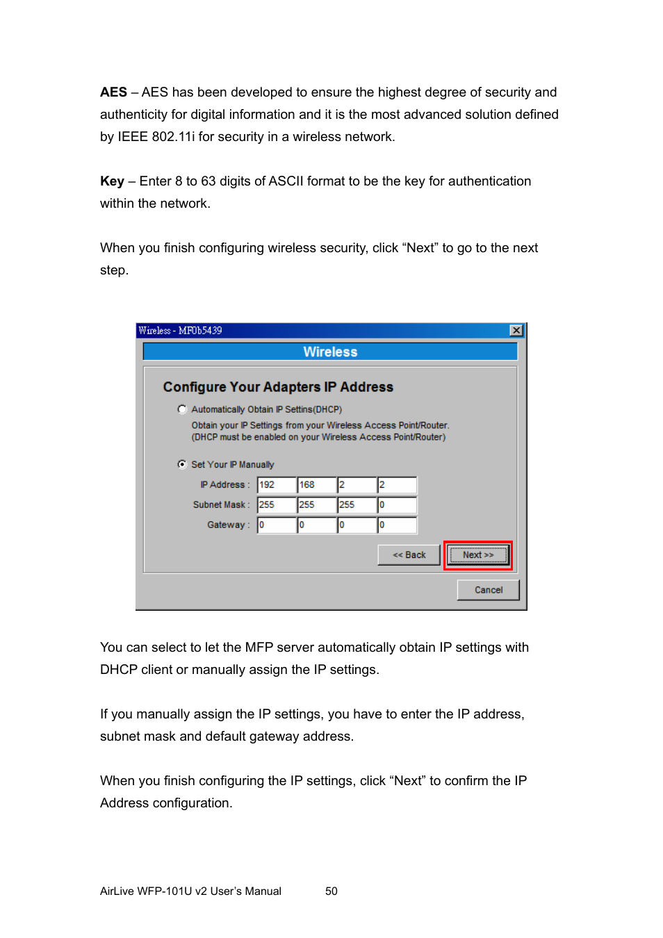 AirLive WFP-101U v2 User Manual | Page 58 / 106