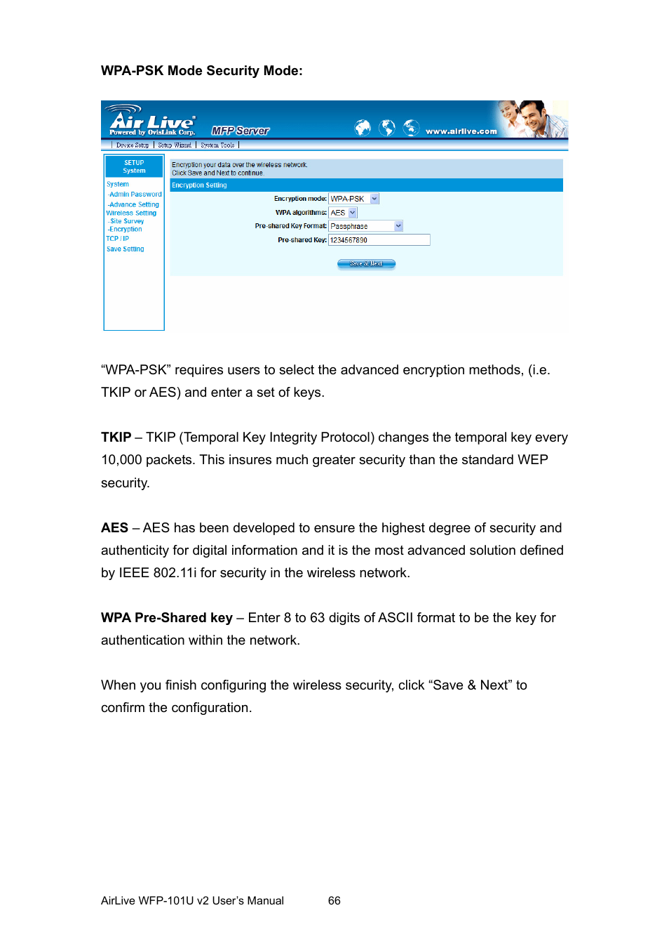 AirLive WFP-101U v2 User Manual | Page 74 / 106