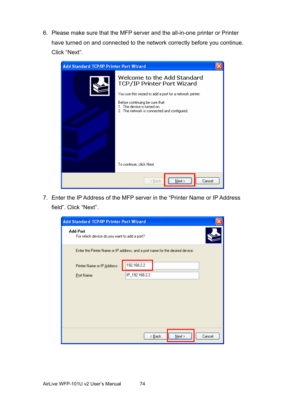 AirLive WFP-101U v2 User Manual | Page 82 / 106