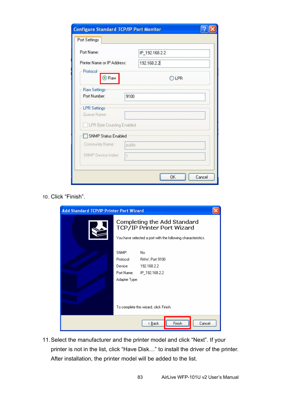 AirLive WFP-101U v2 User Manual | Page 91 / 106