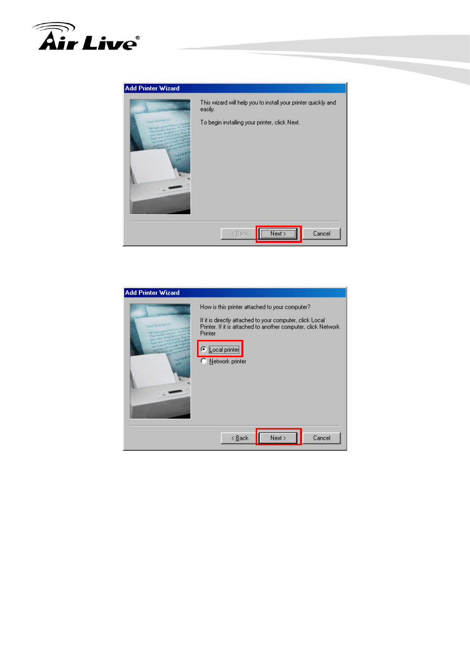 AirLive WFP-151U User Manual | Page 100 / 127