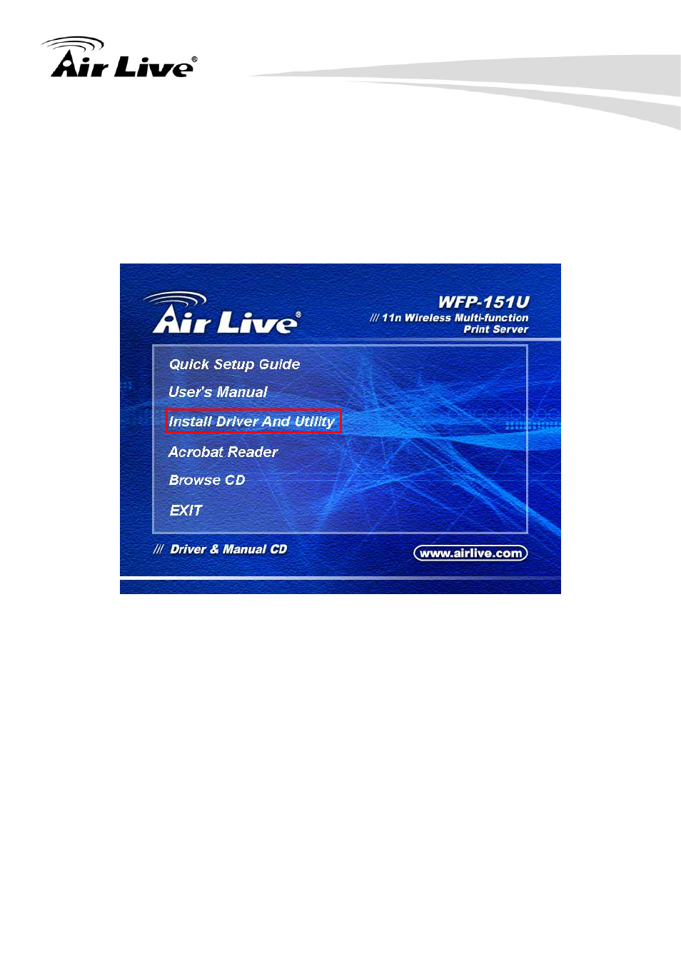 AirLive WFP-151U User Manual | Page 13 / 127