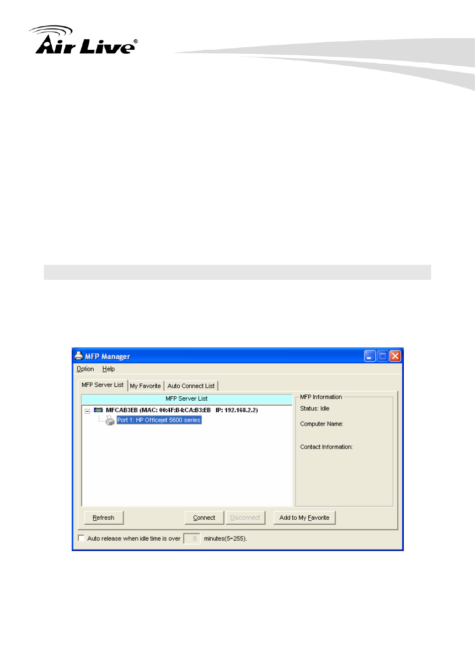 8 install mfp drivers/utilities | AirLive WFP-151U User Manual | Page 21 / 127