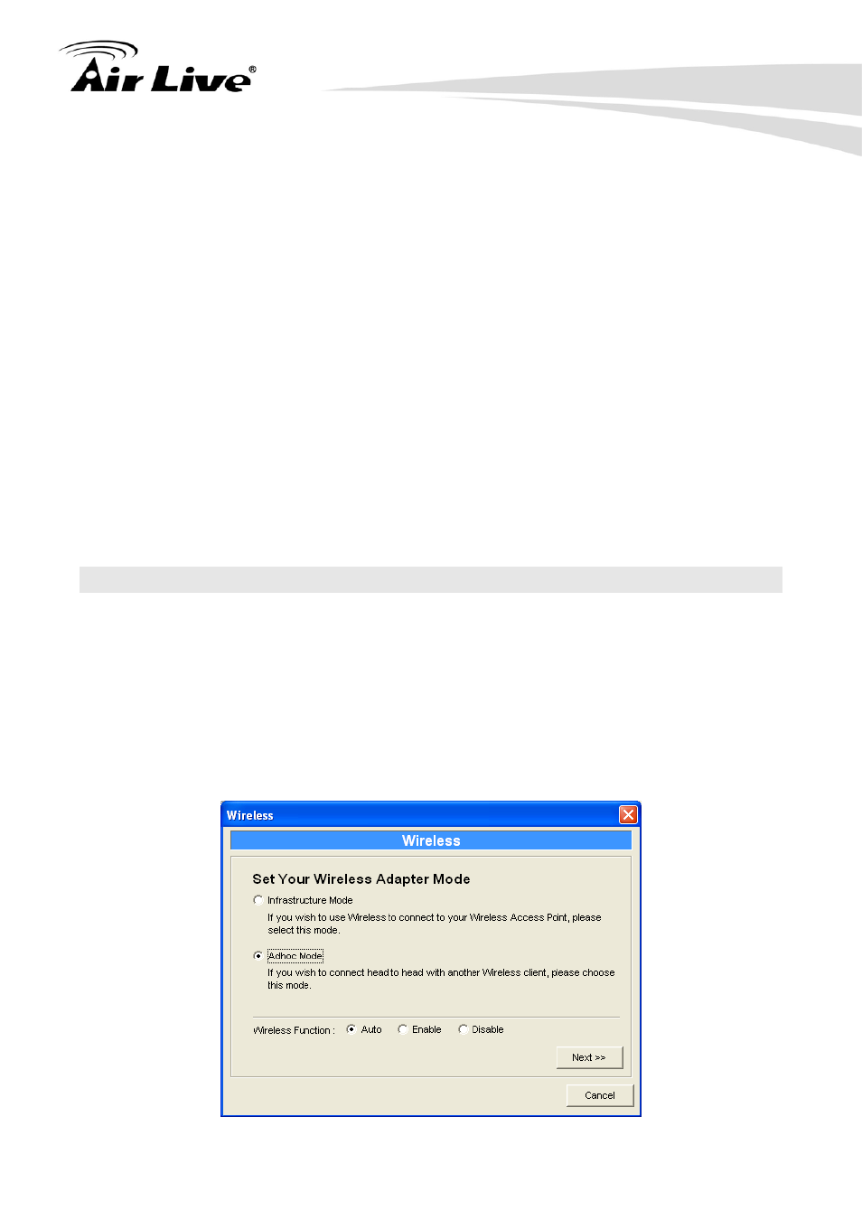 8 wireless configuration | AirLive WFP-151U User Manual | Page 47 / 127