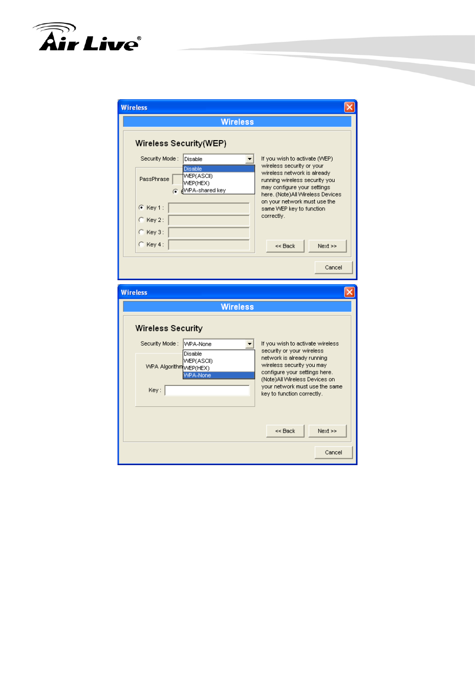 AirLive WFP-151U User Manual | Page 51 / 127