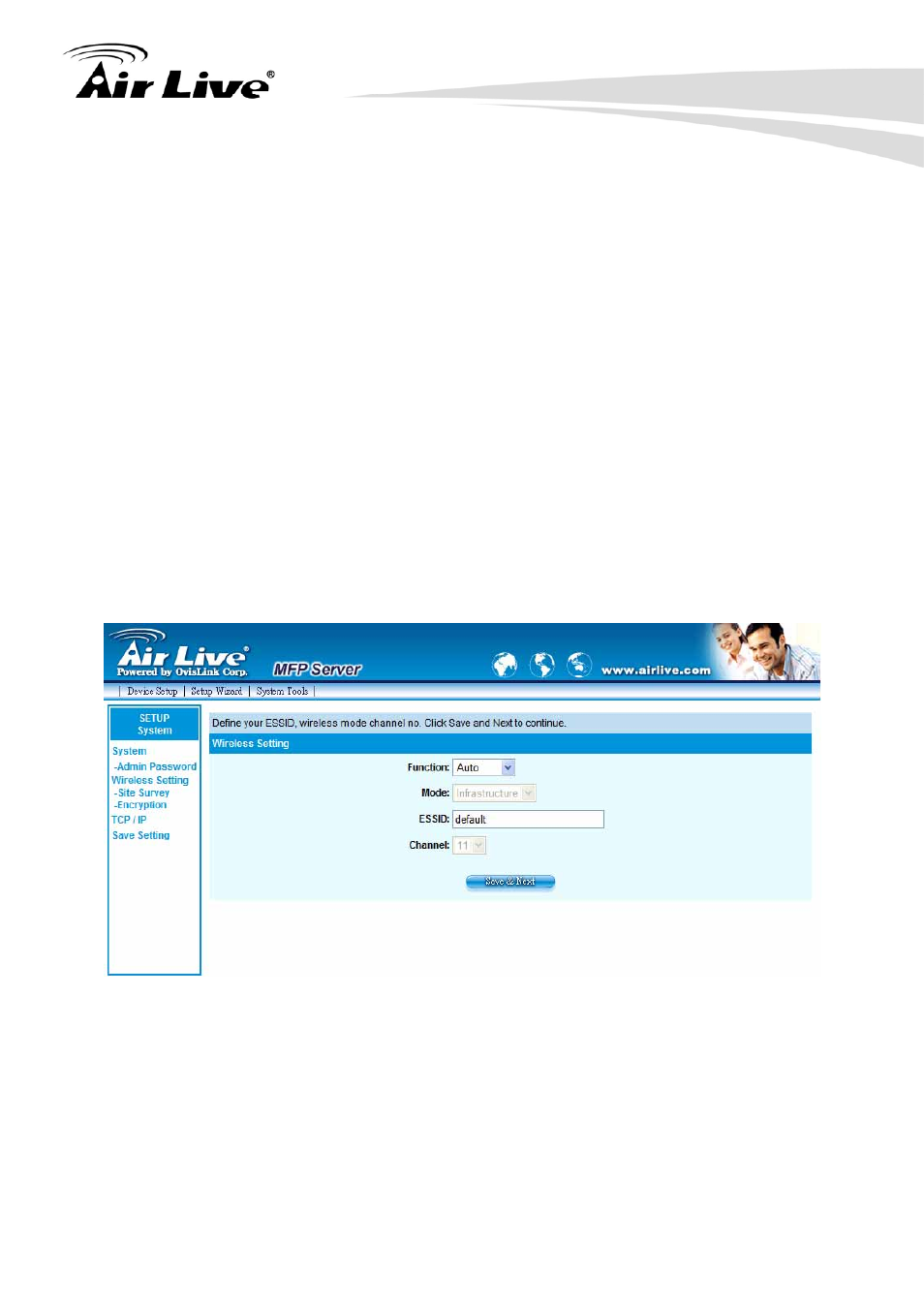 2 wireless setting | AirLive WFP-151U User Manual | Page 63 / 127