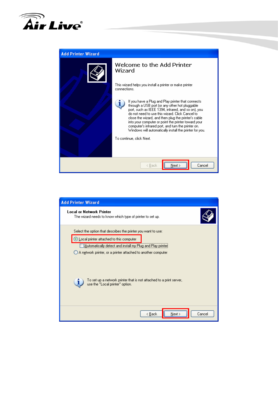 AirLive WFP-151U User Manual | Page 78 / 127