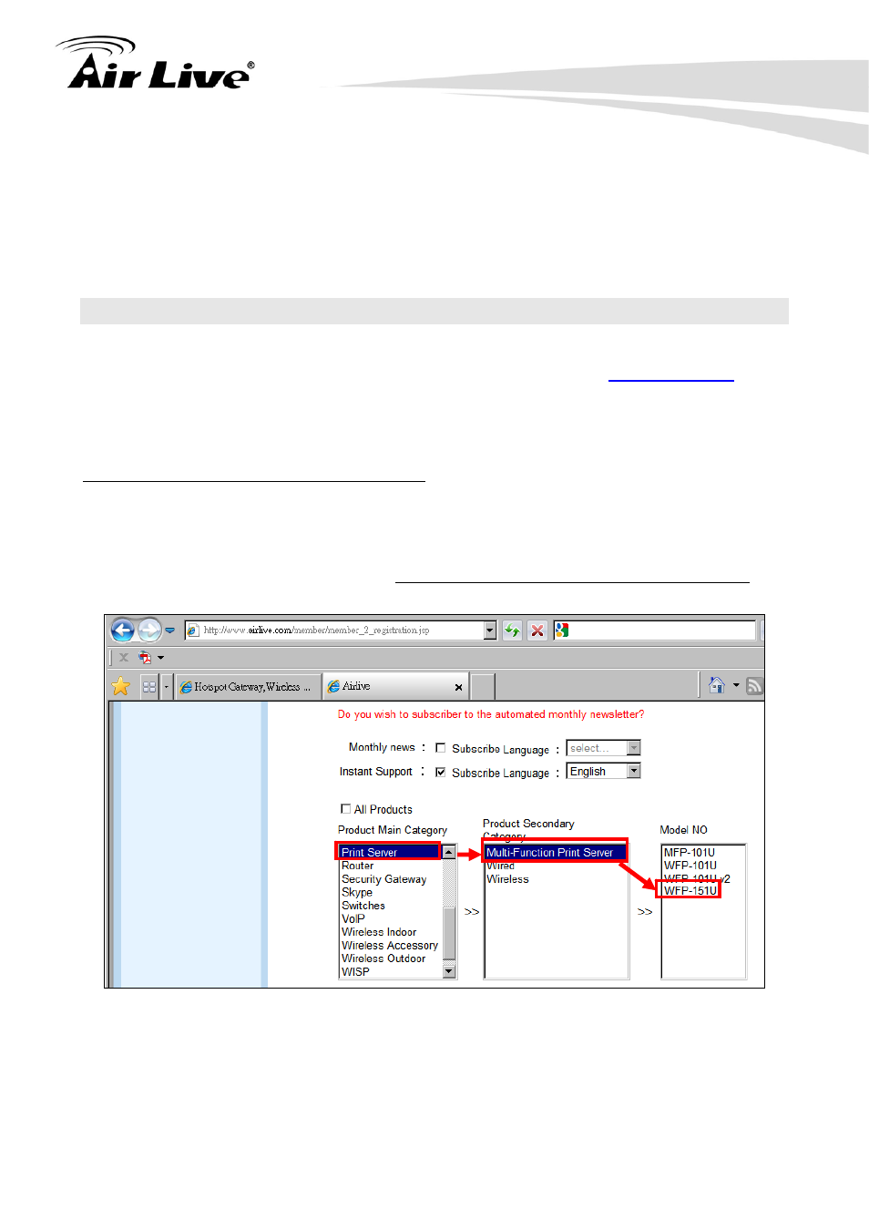 3 firmware upgrade and tech support | AirLive WFP-151U User Manual | Page 8 / 127