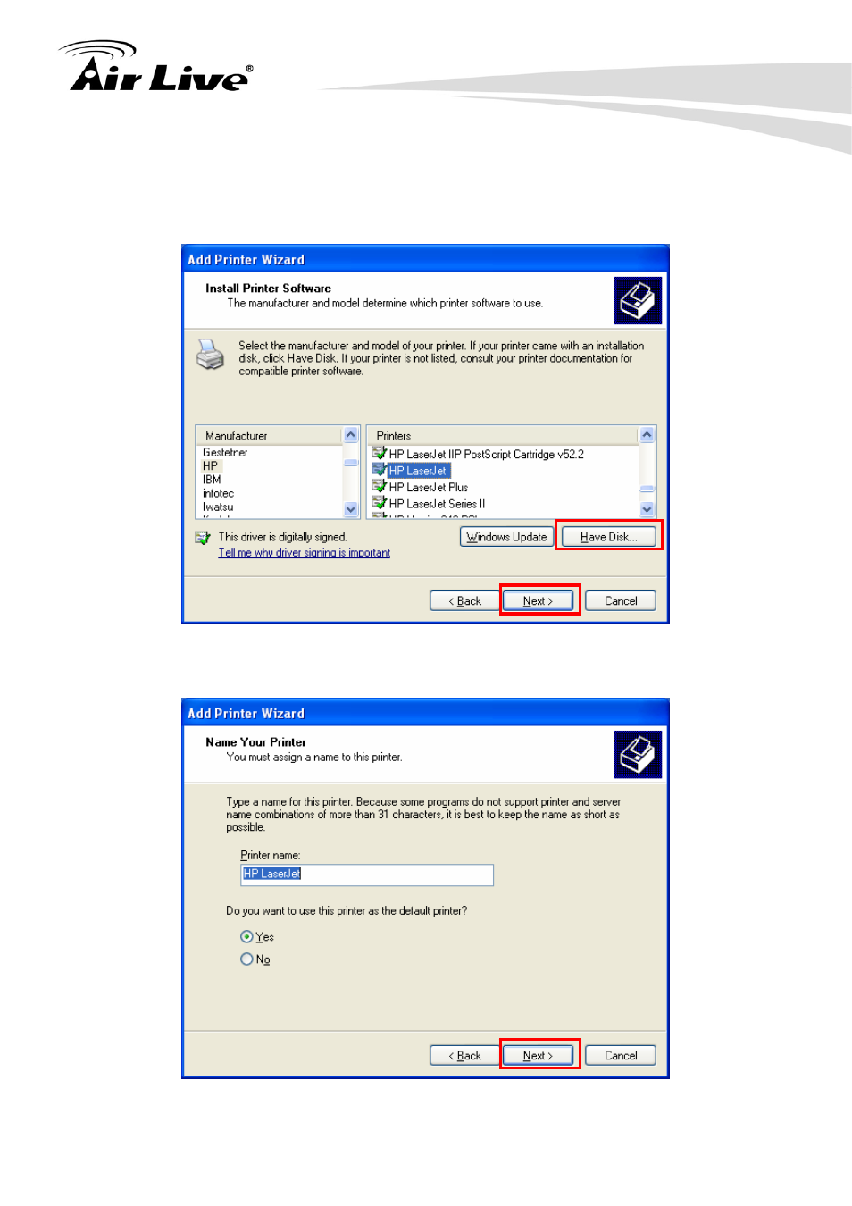 AirLive WFP-151U User Manual | Page 82 / 127