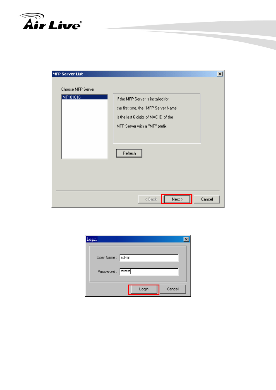 AirLive WFP-151U User Manual | Page 92 / 127