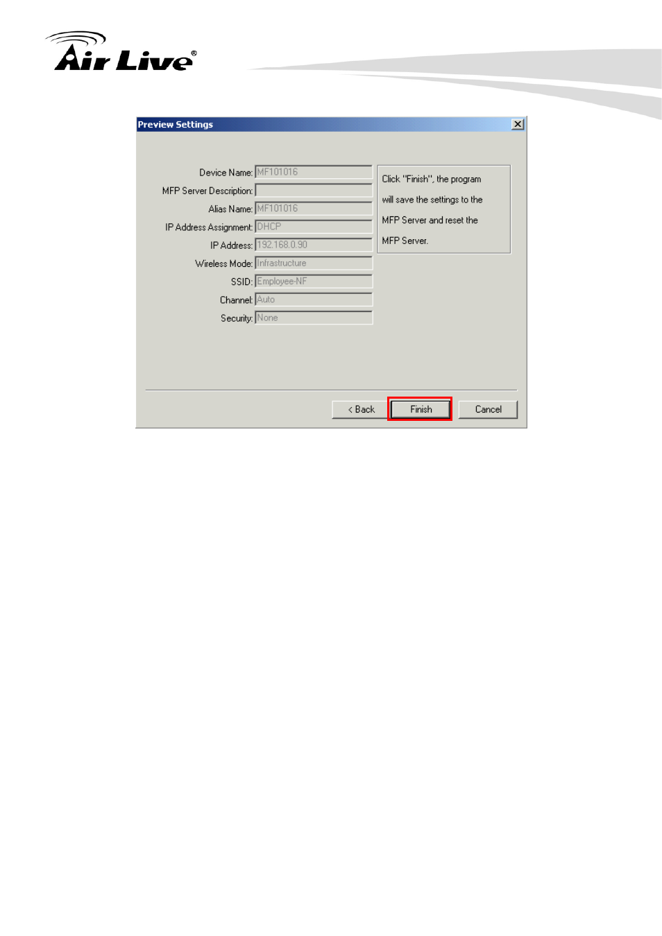 AirLive WFP-151U User Manual | Page 96 / 127