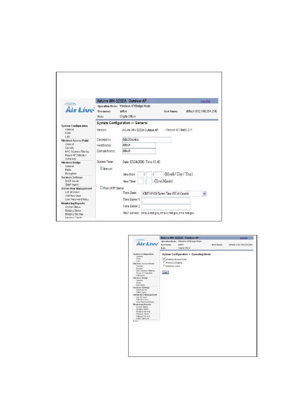 Wh-5000a serials user guide | AirLive WH-5000A User Manual | Page 18 / 62
