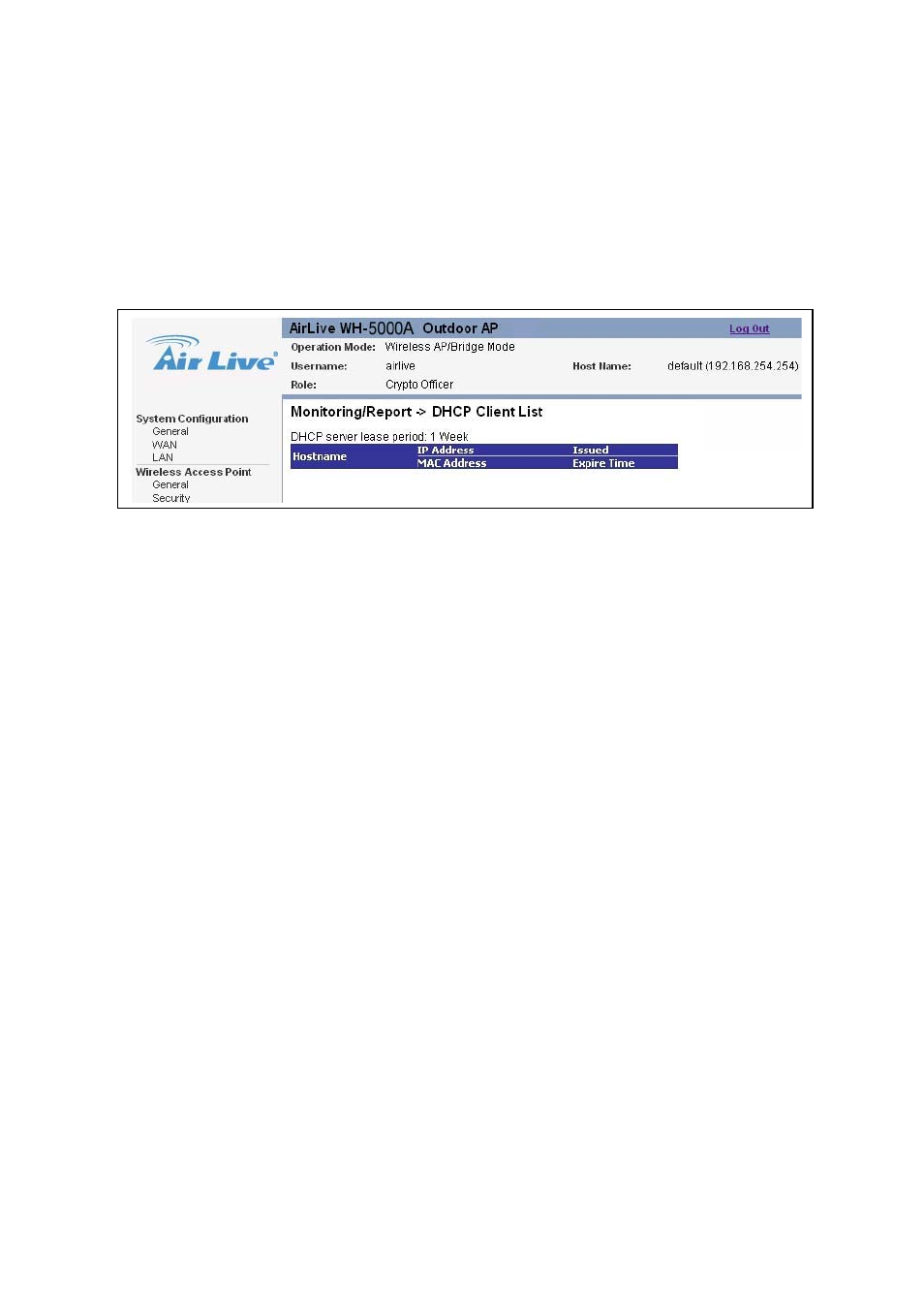 Wh-5000a serials user guide | AirLive WH-5000A User Manual | Page 54 / 62