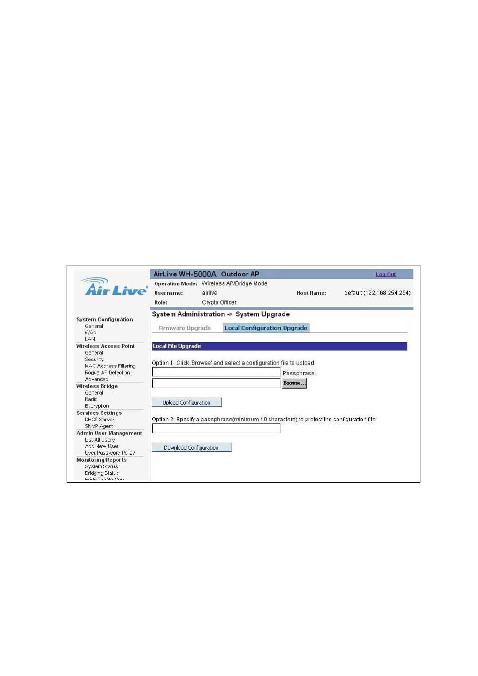 Wh-5000a serials user guide | AirLive WH-5000A User Manual | Page 58 / 62