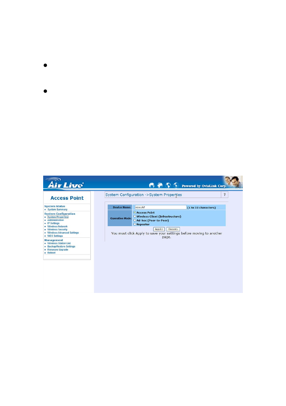 AirLive WH-5400CPE-ESD User Manual | Page 22 / 51