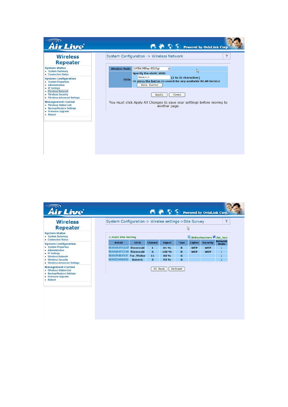 AirLive WH-5400CPE-ESD User Manual | Page 45 / 51