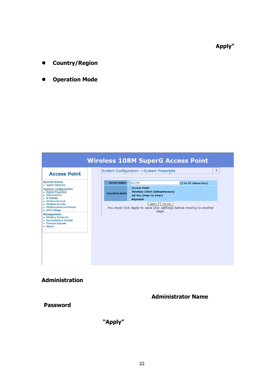 AirLive WH-5410G User Manual | Page 22 / 51