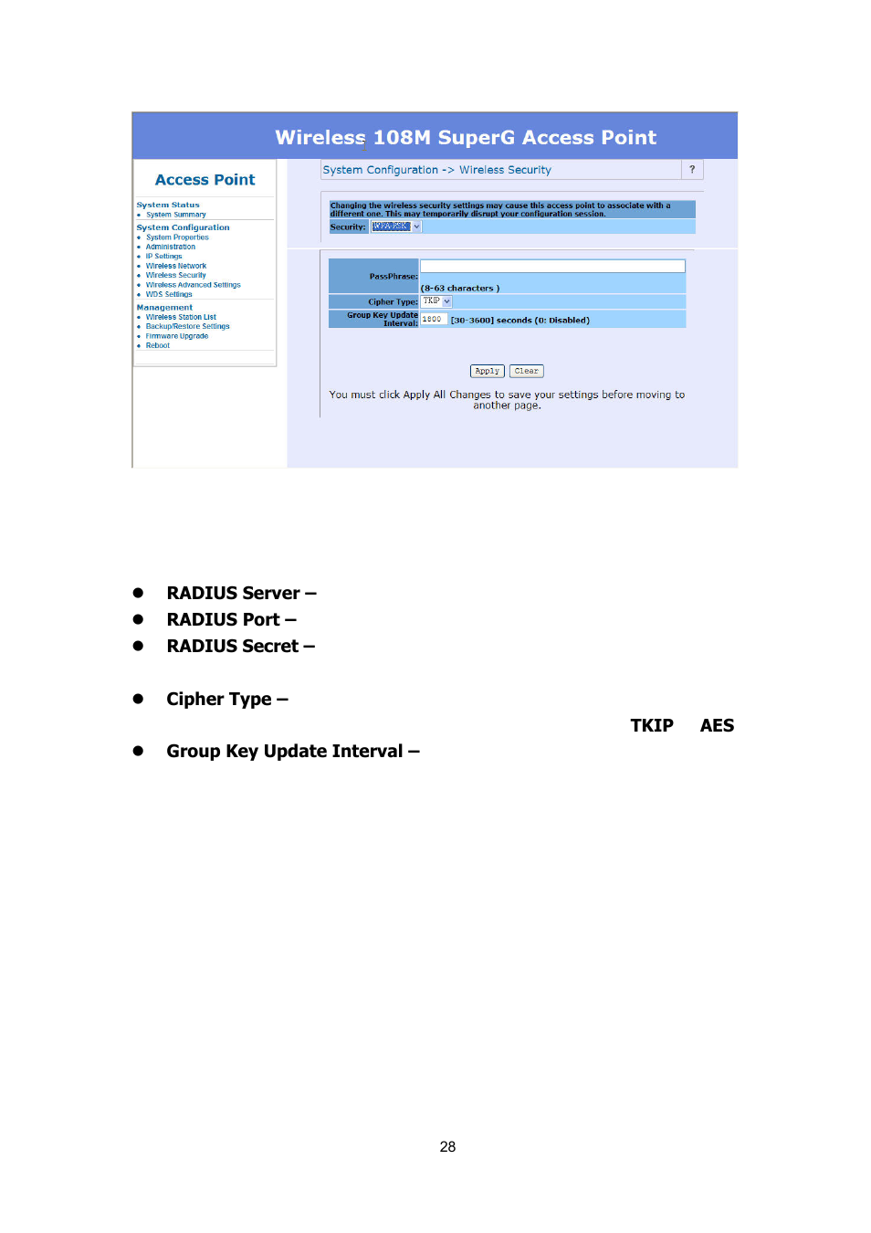 AirLive WH-5410G User Manual | Page 28 / 51