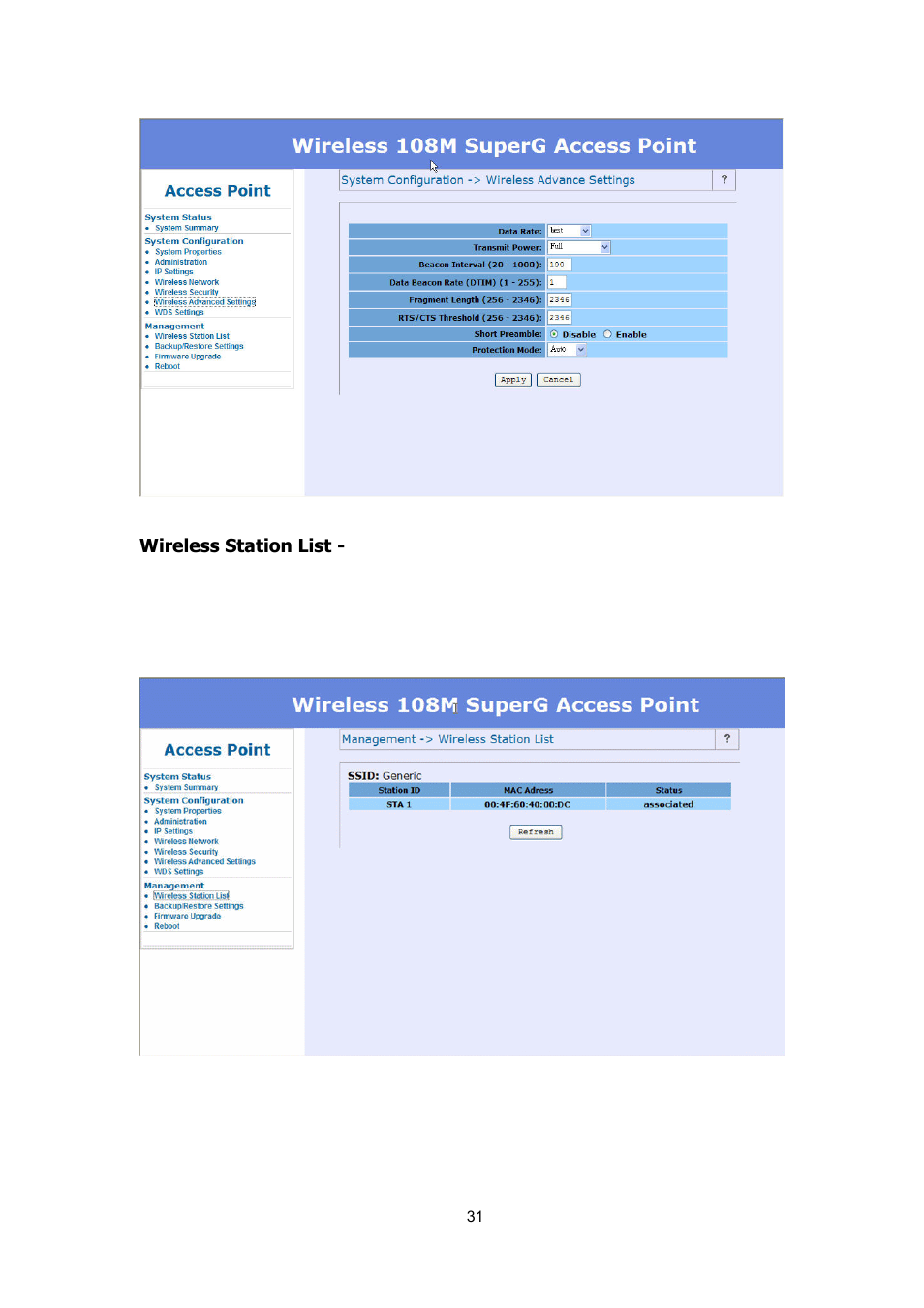 AirLive WH-5410G User Manual | Page 31 / 51