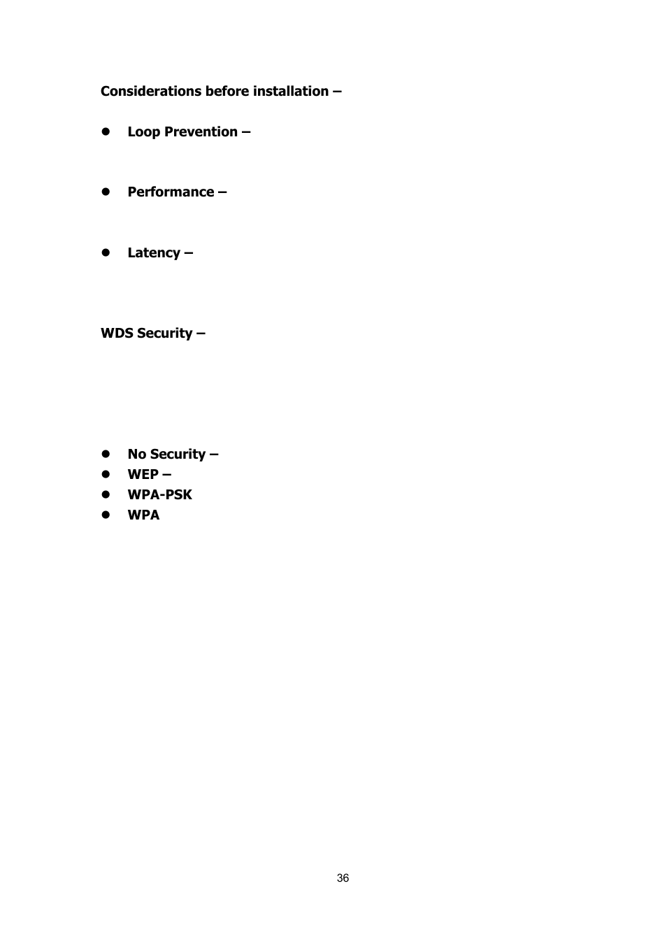 AirLive WH-5410G User Manual | Page 36 / 51