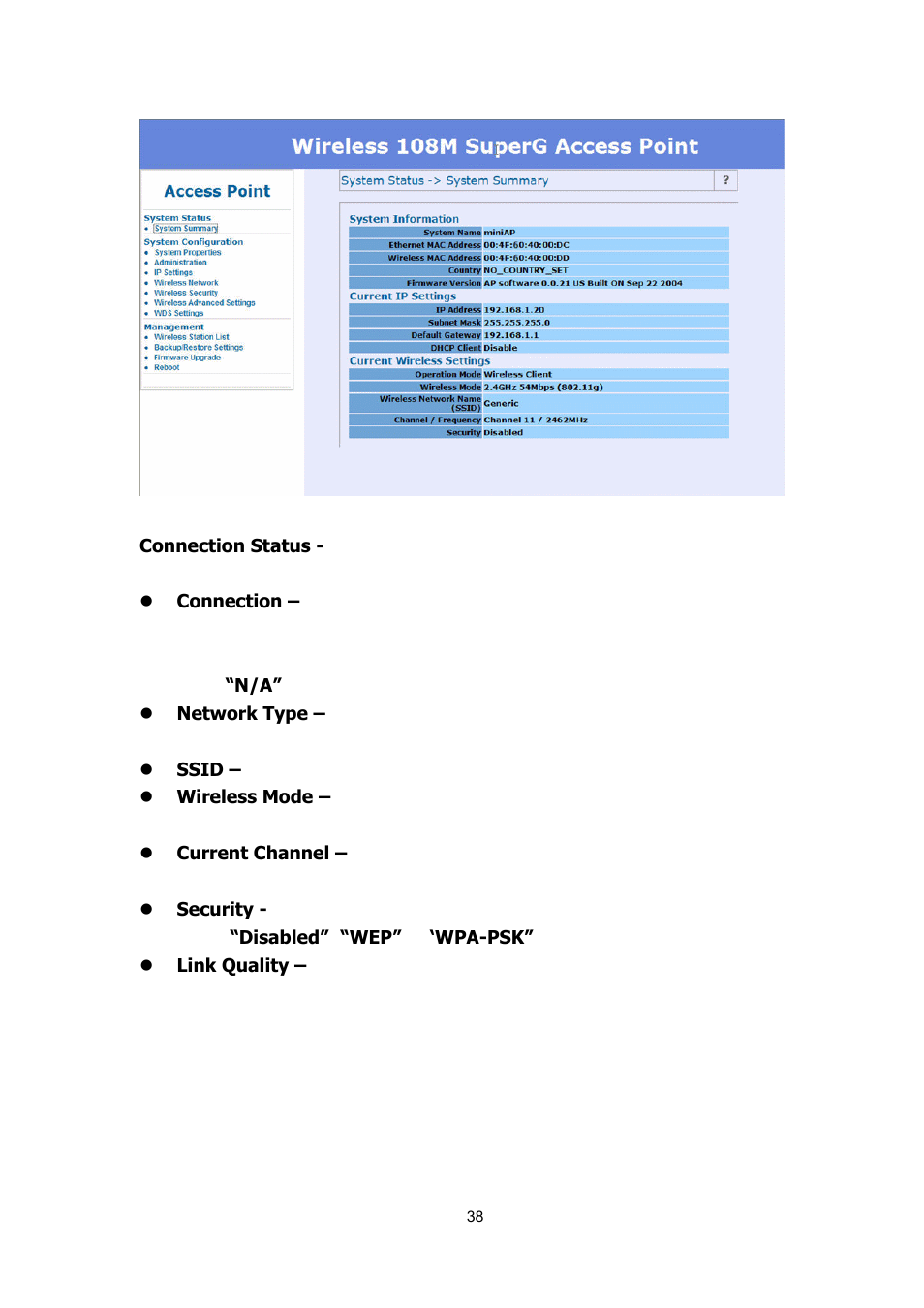 AirLive WH-5410G User Manual | Page 38 / 51