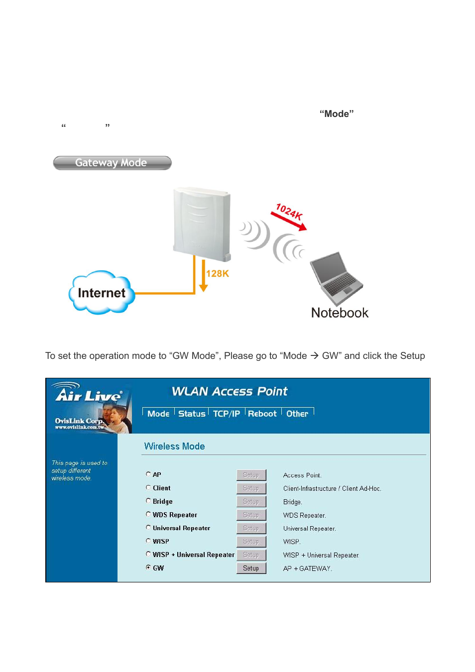 8 gateway (ap + router) | AirLive WH-5420CPE User Manual | Page 29 / 97