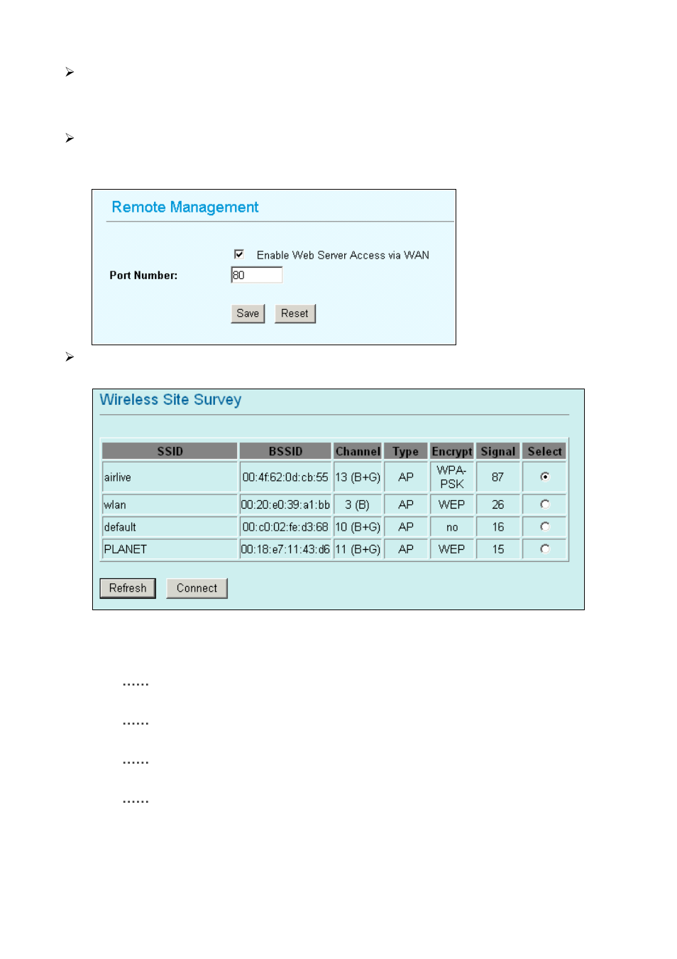 AirLive WH-5420CPE User Manual | Page 45 / 97